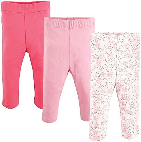 Luvable Friends Girls Cotton Spandex Leggings Set
