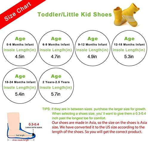 Chaoslook Baby Sock Shoes Non-Slip Anti-Collision Soft Rubber Sole Cartoon Design
