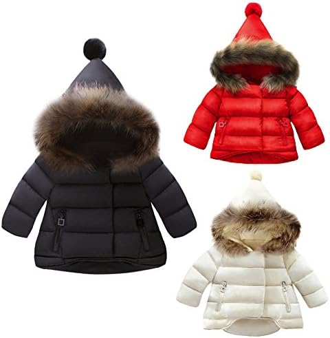 Moonker Winter Jacket for Kids Boys Girls 1-6 Years