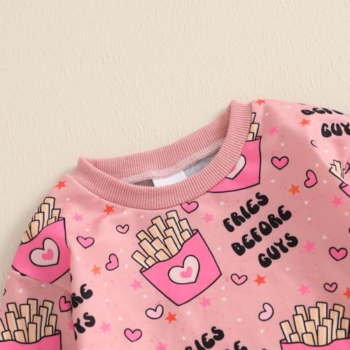 Easter Bunny Ruffled Collar Sweater Set for Kids