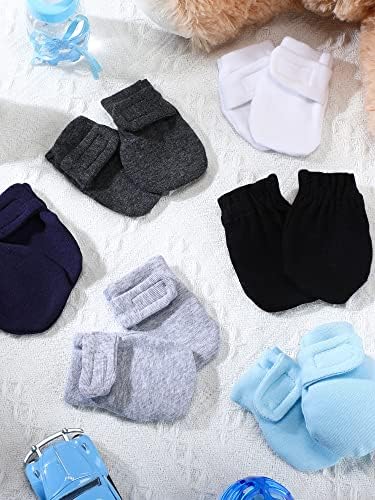 Adjustable 12-Piece Baby Mittens