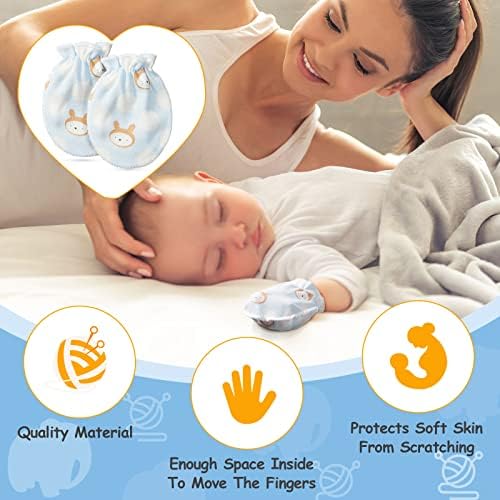 Geyoga 40 Pair Newborn Baby Mittens