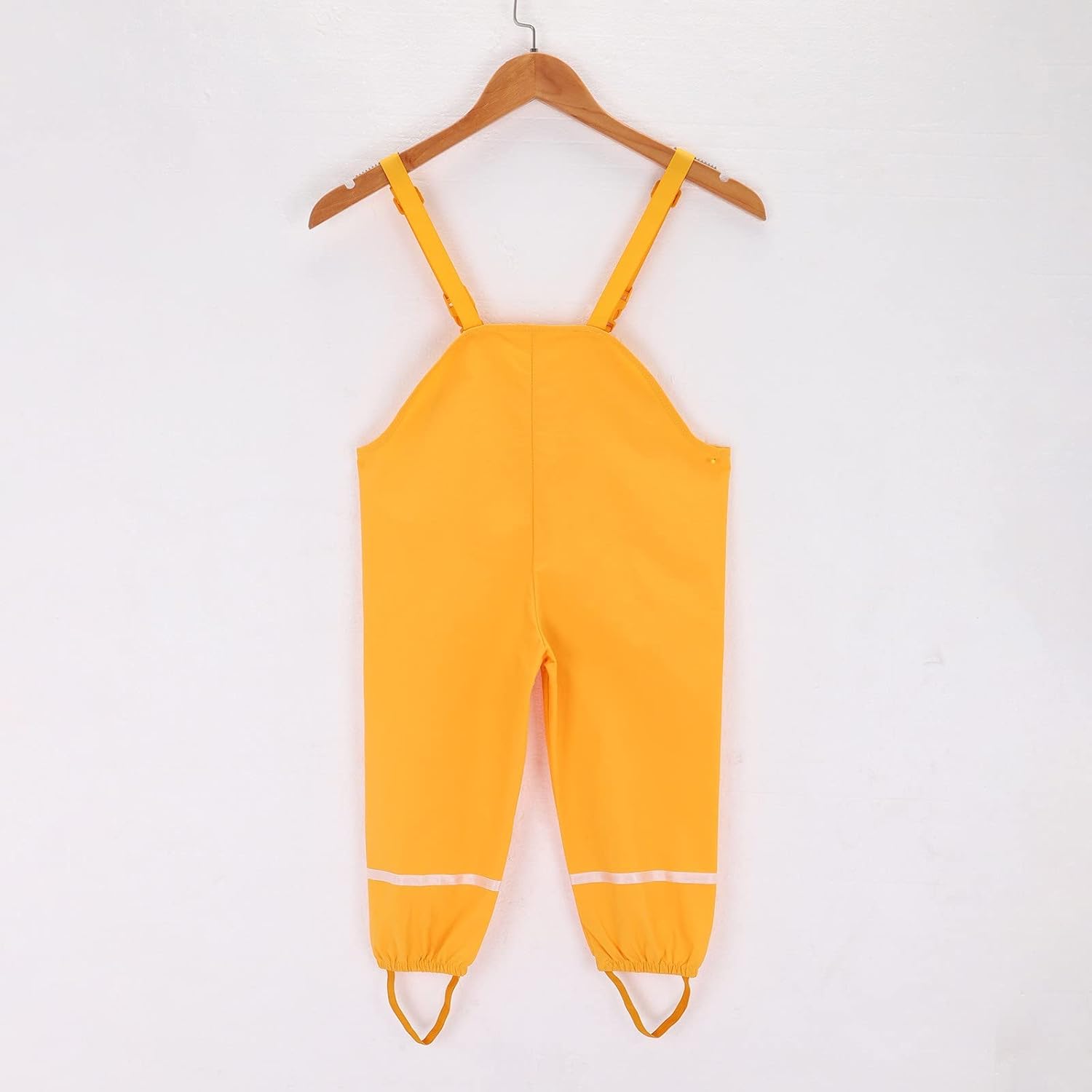 Stylish weatherproof rain jacket for toddlers with reflective strips