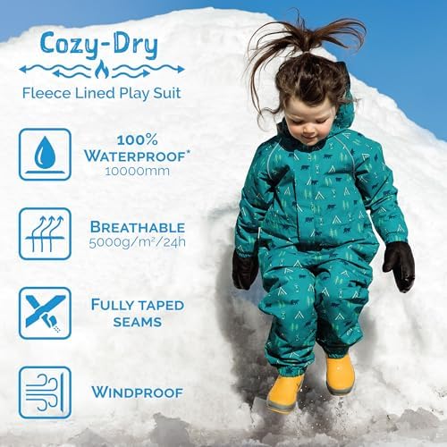 JAN JUL waterproof snowsuit for toddlers