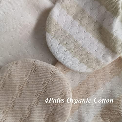 Organic Baby Mittens Soft No Scratch Gloves