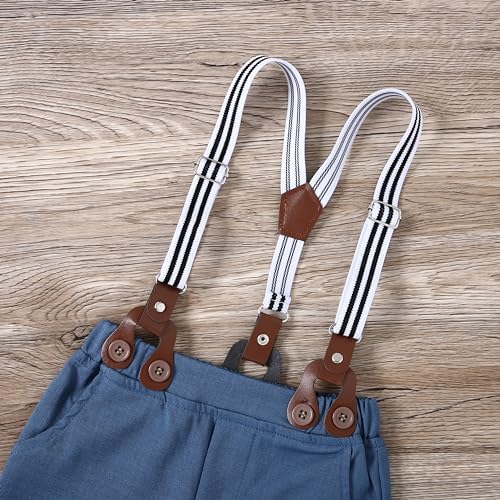 YALLET Toddler Boys Formal Outfit Set