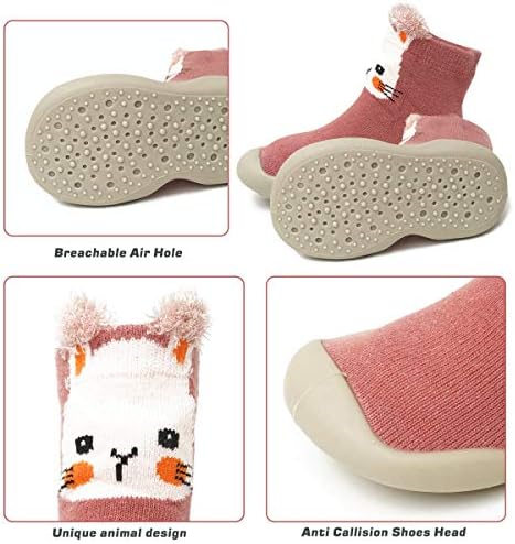 WEAPRIL Baby Toddler Socks Slippers