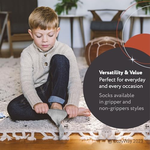 CozyWay Baby Socks for Girls 4-5 Years Soft Stretchy and Stylish