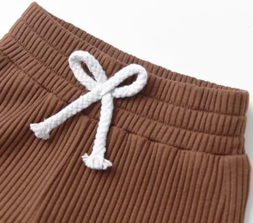 Derouetkia Best Selling Newborn Romper Shorts Set for Boys Girls
