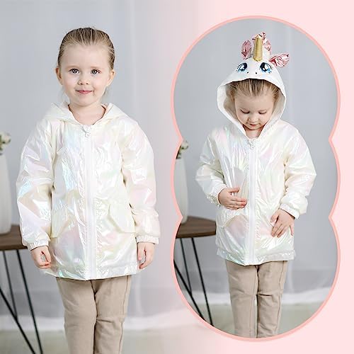 YOUNGER TREE Toddler Cartoon Duck Raincoat