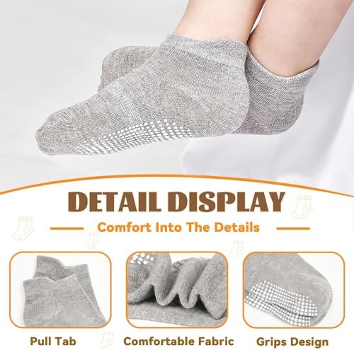 HYCLES Non-Slip Toddler Socks