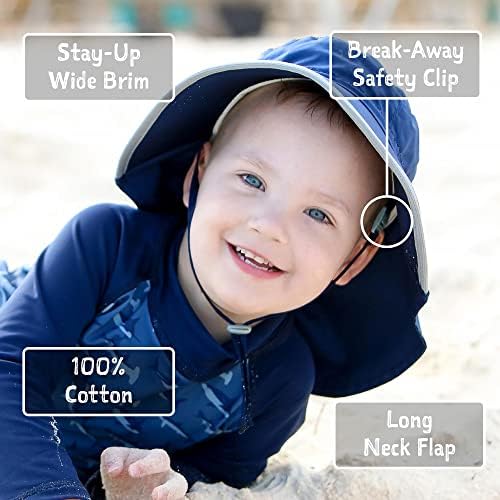 Adjustable Cotton Sun Hat for Kids