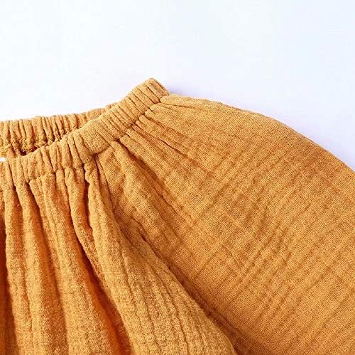 Toddler Cotton Linen 2Pcs Outfit for Baby Boy Girls