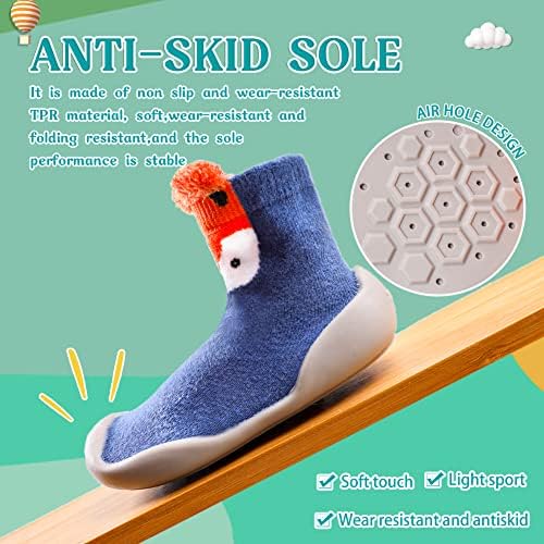 Eecom Toddler Non-Slip Socks for Safety and Comfort