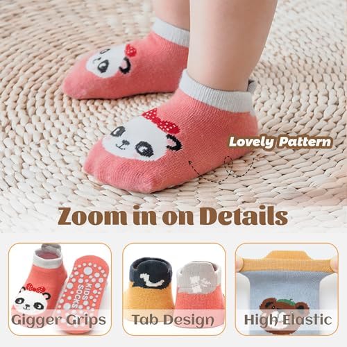 HYCLES Non Slip Baby Socks