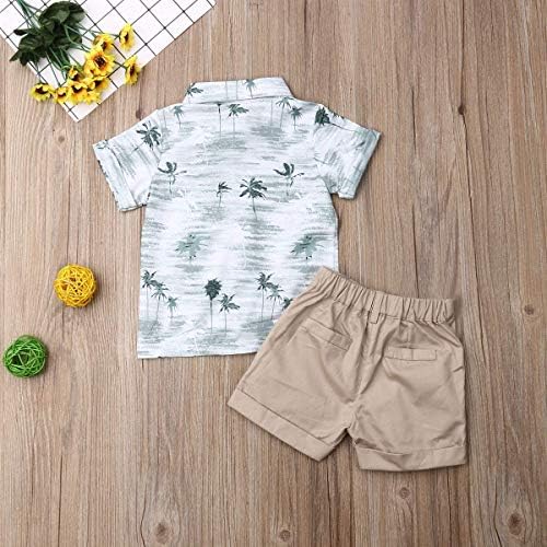VISGOGOFlamingo Button Down Toddler Set