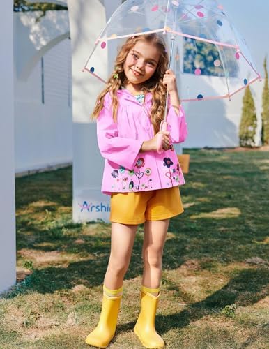 Arshiner Baby Girl Waterproof Hoodie