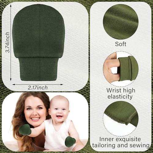 Cuffbow - Newborn Baby Mittens 16 Pairs