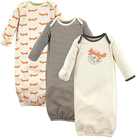 Touched by Nature Organic Cotton Gowns for Babies Coordinated Set
