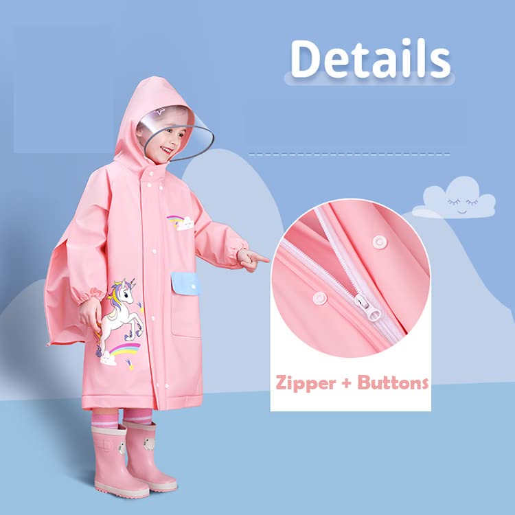 Kids raincoat waterproof - Unicorn Toddler Rainwear Snow Rain