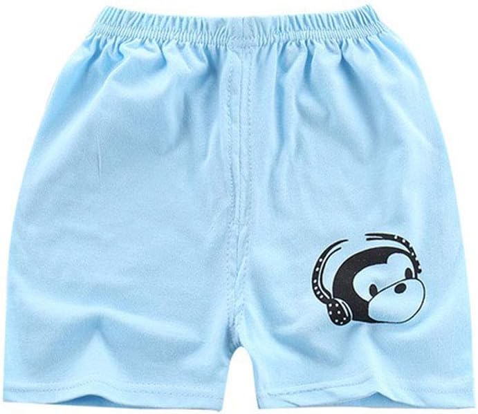 Premium Elastic Waist Cotton Shorts for Toddlers