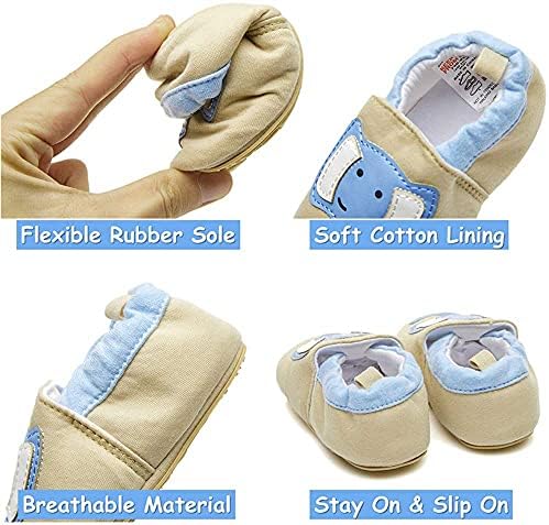 COSANKIM Soft Adorable Non-Slip Slipper Shoes for Kids
