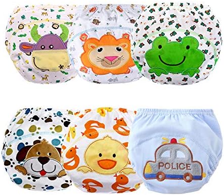 Orinity Reusable Baby Training Pants 6-Piece for Toddlers