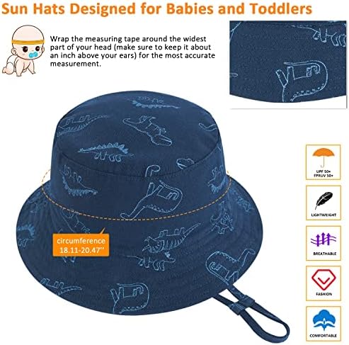 DANMYPro-Protect Baby Boy Sun Hat - UPF 50 for Kids