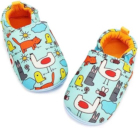 Timatego Toddler Safety Slipper Moccasin 6-24 Months