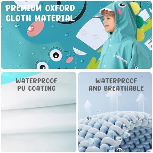 Trenovo Kids Waterproof Rain Coats