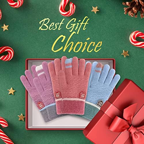 Temperature-Resistant Winter Gloves for Kids Soft Stretchy