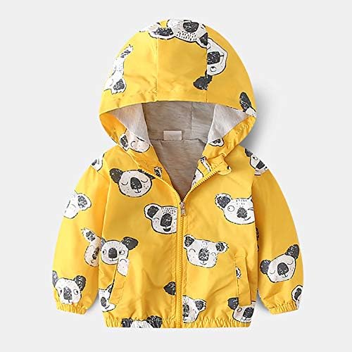 Cartoon Dinosaur Print Toddler Unisex Jacket