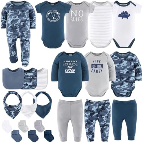 The Peanutshell Baby Layette Gift Set for Boys