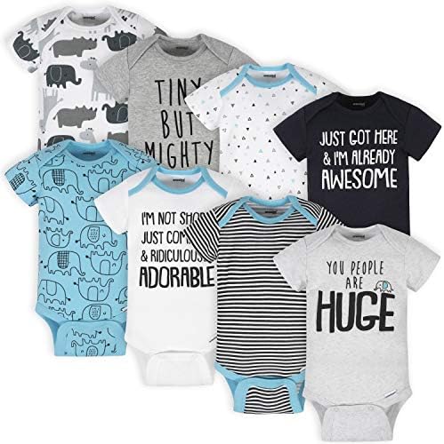 Onesies Brand Unisex-Baby 8-Pack Mix Match Bodysuits