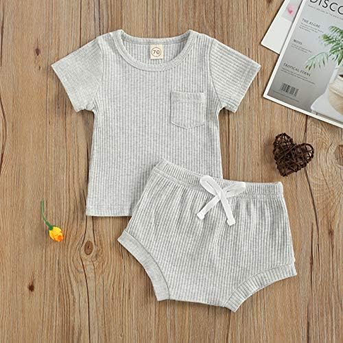 One Opening Newborn Summer Romper Set