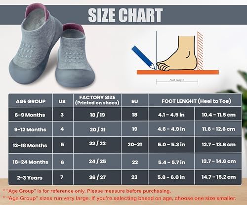 BABY SOCK SHOES BREATHEABLE NON-SIP SLippers