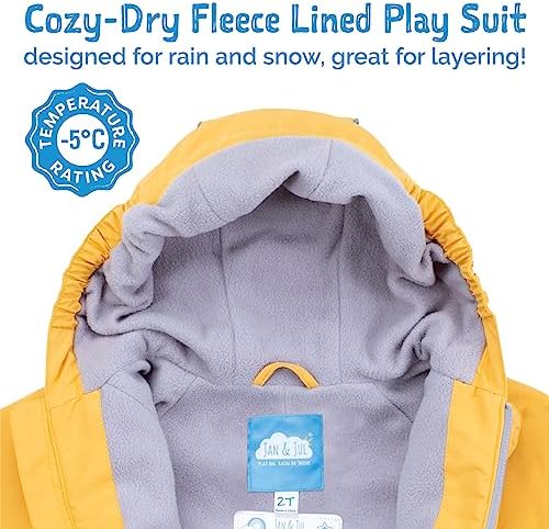 JAN JUL waterproof snowsuit for toddlers