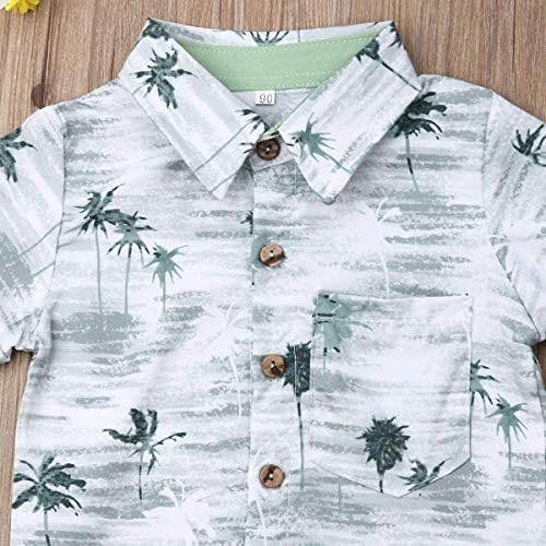 VISGOGOFlamingo Button Down Toddler Set