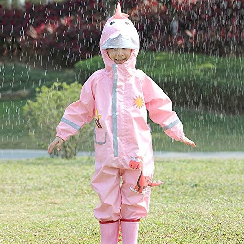 SSAWcasa Toddler Dinosaur Rain Suit