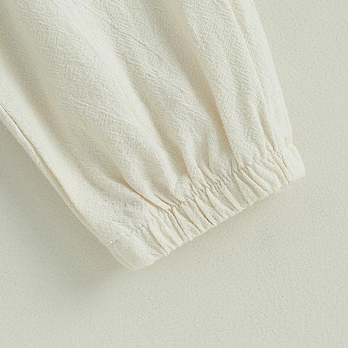 Soft Cotton Linen Joggers for toddlers
