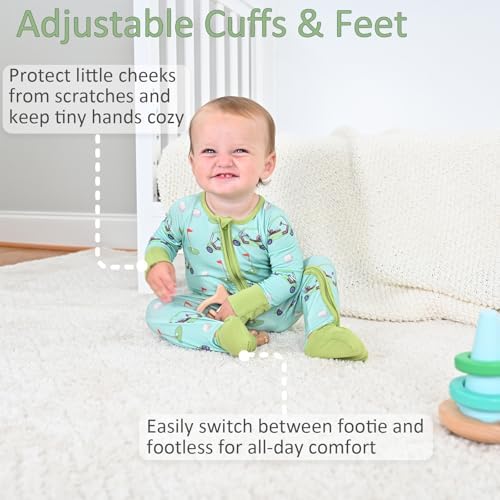 LollyBanks Family-Pleasing 2-Way Zipper Romper