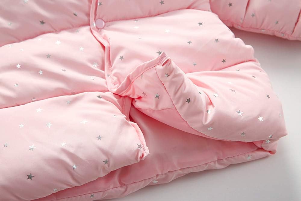 Dimple Winter Jacket for Kids Cute Star Print