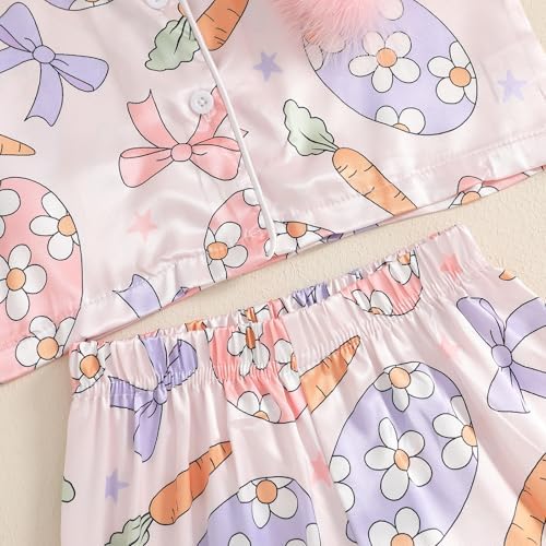 soft cute bunny pajama set for kids