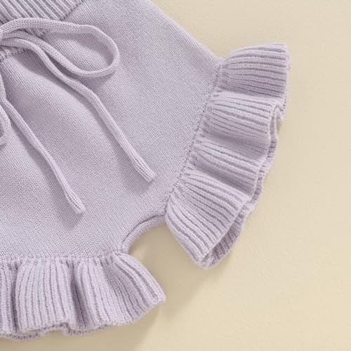 Berrys Trendy Baby Girl Summer Outfit Set with Tank Tops Ruffled Shorts