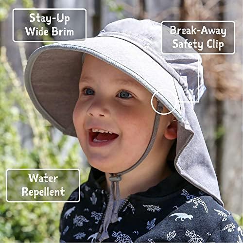 JAN JUL Summer Adventure Wide Brim 50 UPF Sun Hat for Kids