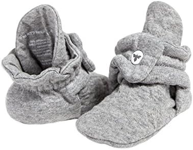 Burts Bees Baby Booties - 100 Organic Cotton Adjustable Soft for Infants