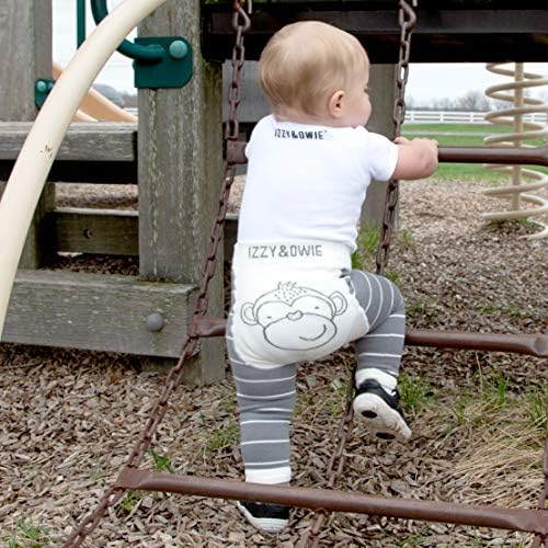 Pavilion Gift Company Monkey Grey Leggings