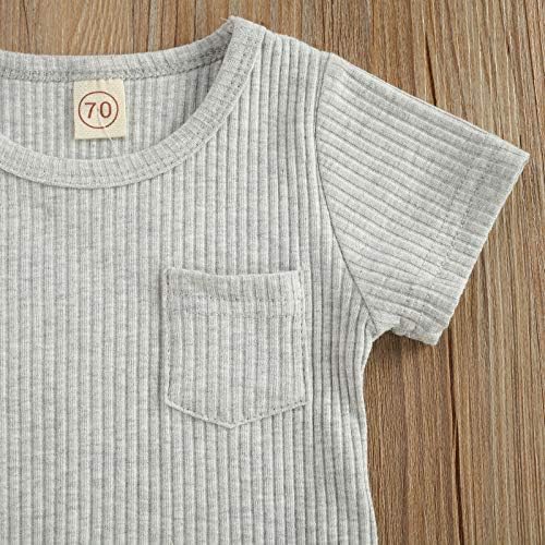 One Opening Newborn Summer Romper Set