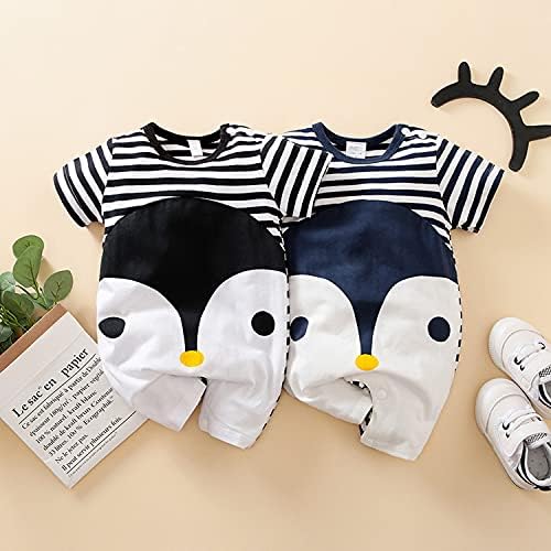 EISHOW Stripe Romper for Baby Boys Girls