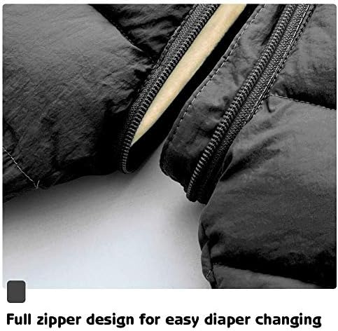Cute Baby Boys Snowsuit for Newborn Girls Winter Jumpsuit